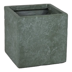 Plantenbak Arizona Cubi Cypress Wash - L34 X B34 X H30cm - Groen