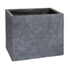 Plantenbak Arizona Cubi - L55 X B55 X H46cm - Donkergrijs 2 Plantenbak Arizona Cubi - L55 X B55 X H46cm - Donkergrijs -Bloempot Kortings Winkel arizona cubi graphite w55h46 plantenbak 1 4