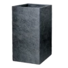 Plantenbak Arizona Cubihi - L33 X B33 X H70cm - Donkergrijs -Bloempot Kortings Winkel arizona cubihi graphite w33h70 plantenbak 1 6