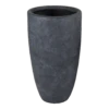 Bloempot Arizona High Vase - D56 X H100cm - Donkergrijs