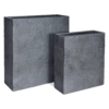 Plantenbak Arizone Terras - L80 X B30 X H92cm - Donkergrijs -Bloempot Kortings Winkel arizona terrace partit graphite l80w30h92 plantenbak 6 7
