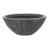 Plantenschaal Arkansas - D45 X H20cm - Donkergrijs -Bloempot Kortings Winkel arkansas bowl low graphite d45h20 plantenschaal 1