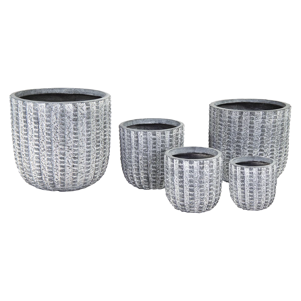 Bloempot Arkansas Egg Washed - d55 x h51cm - Lichtgrijs Bloempot Arkansas Egg Washed - D55 X H51cm - Lichtgrijs -Bloempot Kortings Winkel arkansas egg pot washed grey d55h51 bloempot 6 5