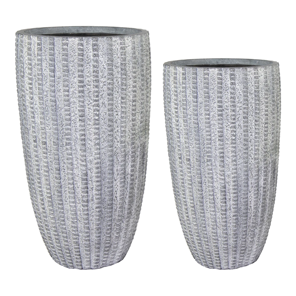 Bloempot Arkansas High Vase Washed - d34 x h66cm - Lichtgrijs Bloempot Arkansas High Vase Washed - D34 X H66cm - Lichtgrijs -Bloempot Kortings Winkel arkansas high vase washed grey d34h66 bloempot 6 7