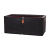 Capi Plantenbak Rechthoek Nature Rib NL - L73 X B39 X H32cm - Zwart -Bloempot Kortings Winkel bak rechthoek rib nl 73x39x32 zwart plantenbak 1 6