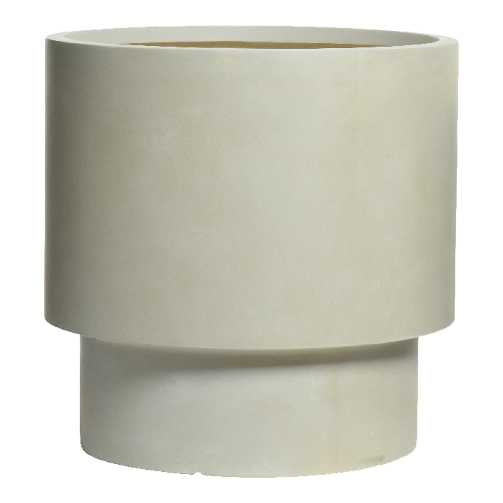 Bloempot Alexis - d44 x h44cm - Beige Bloempot Alexis - D44 X H44cm - Beige -Bloempot Kortings Winkel bloempot alexis beige bloempot 1 1