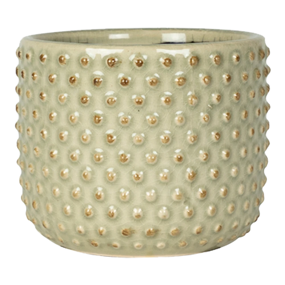 Bloempot Bolino - d18 x h15cm - Mint Bloempot Bolino - D18 X H15cm - Mint -Bloempot Kortings Winkel