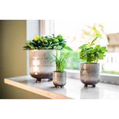 Bloempot Denise - D17 X H17cm - Off White -Bloempot Kortings Winkel bloempot denise d17 x h17cm off white bloempot 2