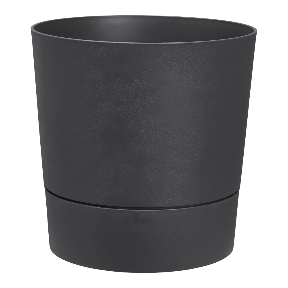 Bloempot Elho Greensense Aqua Care rond - d30 x h29cm - Houtskoolgrijs Bloempot Elho Greensense Aqua Care Rond - D30 X H29cm - Houtskoolgrijs -Bloempot Kortings Winkel