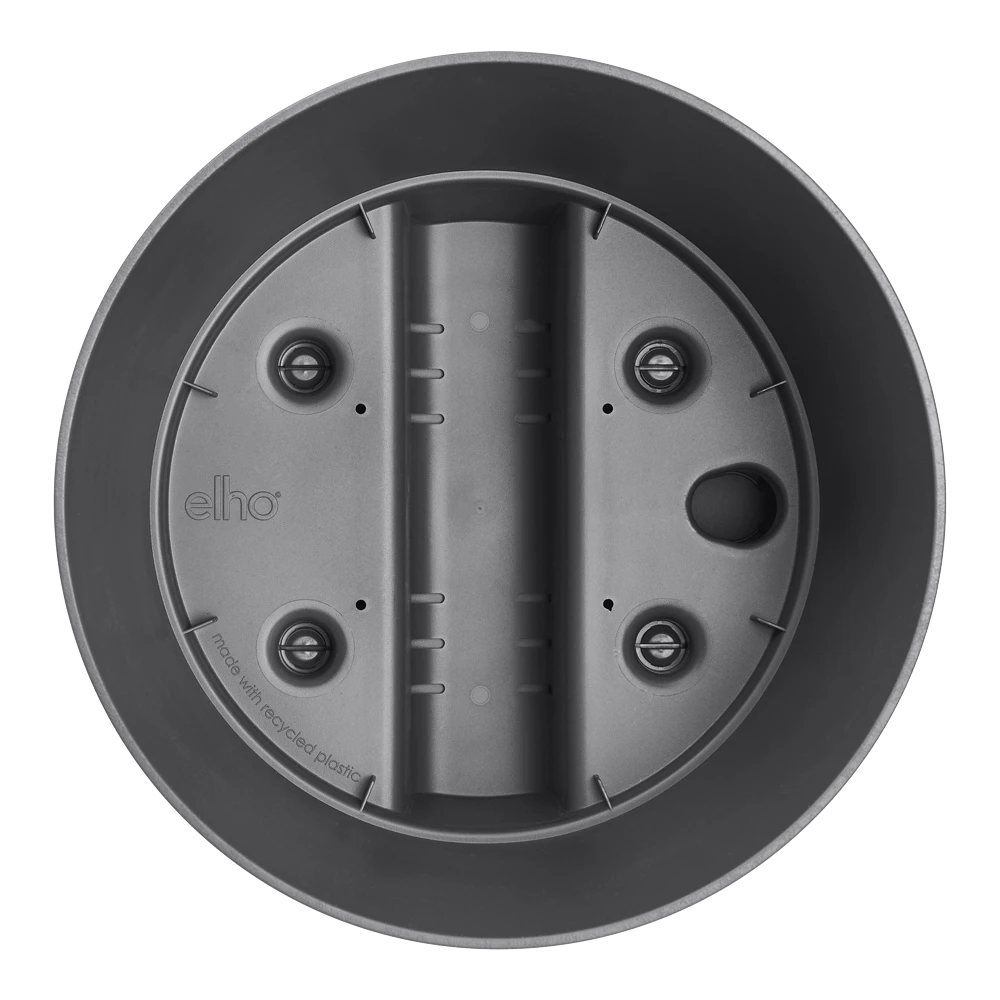 Bloempot Elho Greensense Aqua Care rond - d30 x h29cm - Houtskoolgrijs Bloempot Elho Greensense Aqua Care Rond - D30 X H29cm - Houtskoolgrijs -Bloempot Kortings Winkel