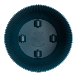 Bloempot Elho Vibes Fold Rond Wielen - D35 X H32cm - Diepblauw -Bloempot Kortings Winkel bloempot elho vibes fold rond wielen d35 x h32cm diepblauw bloempot 2 3