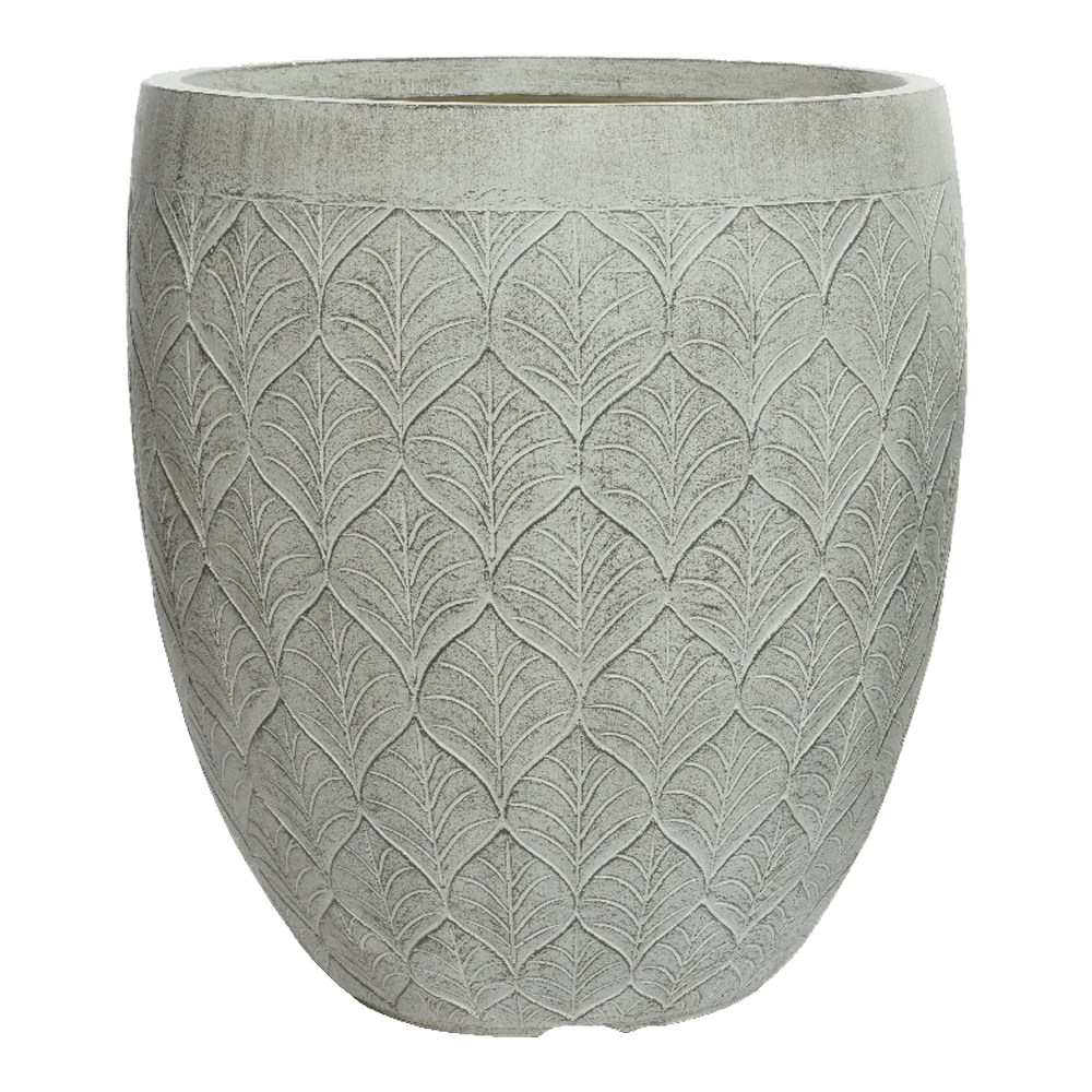 Bloempot Ella - d40 x h43cm - Lichtgrijs Bloempot Ella - D40 X H43cm - Lichtgrijs -Bloempot Kortings Winkel