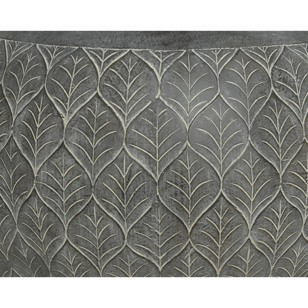 Bloempot Ella - d55 x h38cm - Grijs Bloempot Ella - D55 X H38cm - Grijs -Bloempot Kortings Winkel