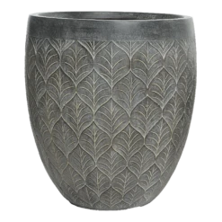 Bloempot Ella - D31 X H33cm - Grijs