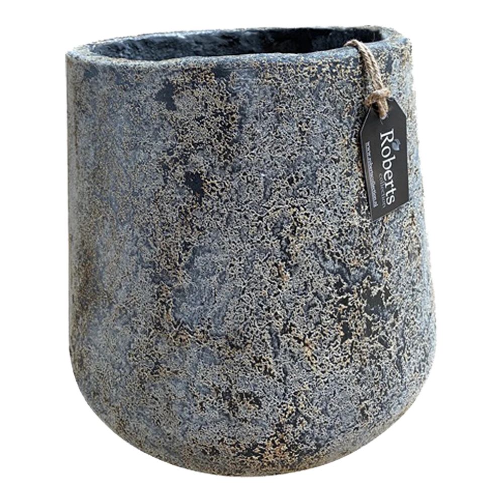 Bloempot Hamelton - d30 x h30cm - Earth Zwart Bloempot Hamelton - D30 X H30cm - Earth Zwart -Bloempot Kortings Winkel