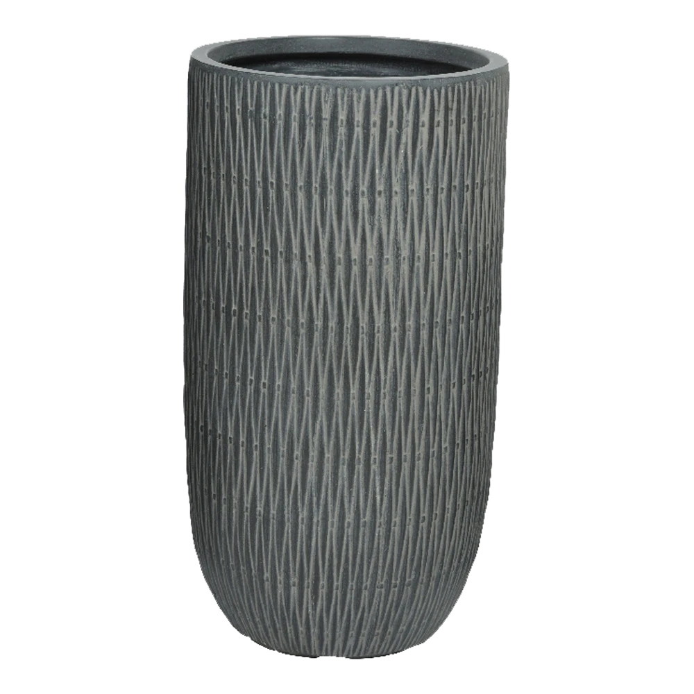 Bloempot James hoog - d34 x h63,5cm - Grijs Bloempot James Hoog - D34 X H63,5cm - Grijs -Bloempot Kortings Winkel bloempot james hoog grijs bloempot 1 2