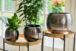 Bloempot Kody - D17 X H16cm - Lood 3 Bloempot Kody - D17 X H16cm - Lood -Bloempot Kortings Winkel bloempot kody d17 h16 lood bloempot lood 6 7