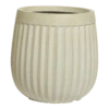 Bloempot Laura - D23 X H23cm - Off White 1 Bloempot Laura - D23 X H23cm - Off White -Bloempot Kortings Winkel bloempot laura off white bloempot 1 1