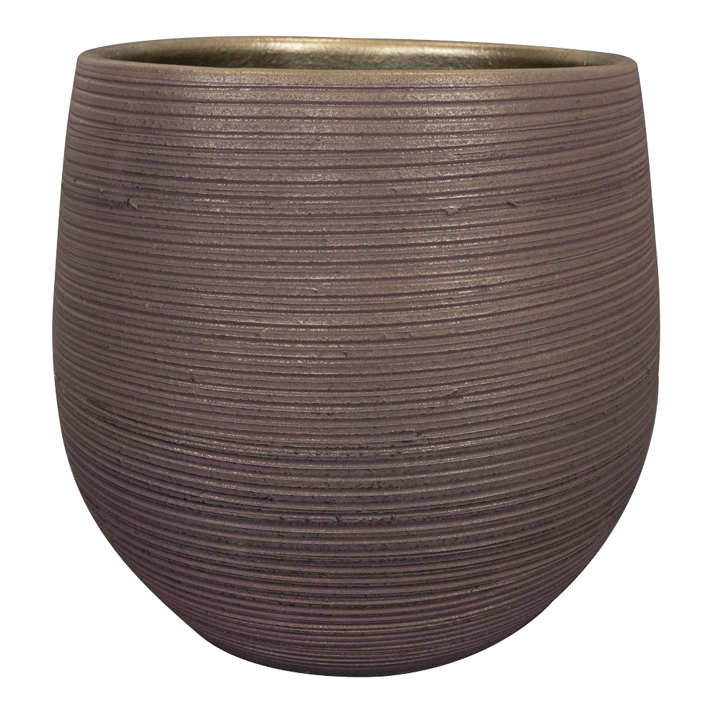 Bloempot Lydia - d36 x h32cm - Shiny Purple Bloempot Lydia - D36 X H32cm - Shiny Purple -Bloempot Kortings Winkel