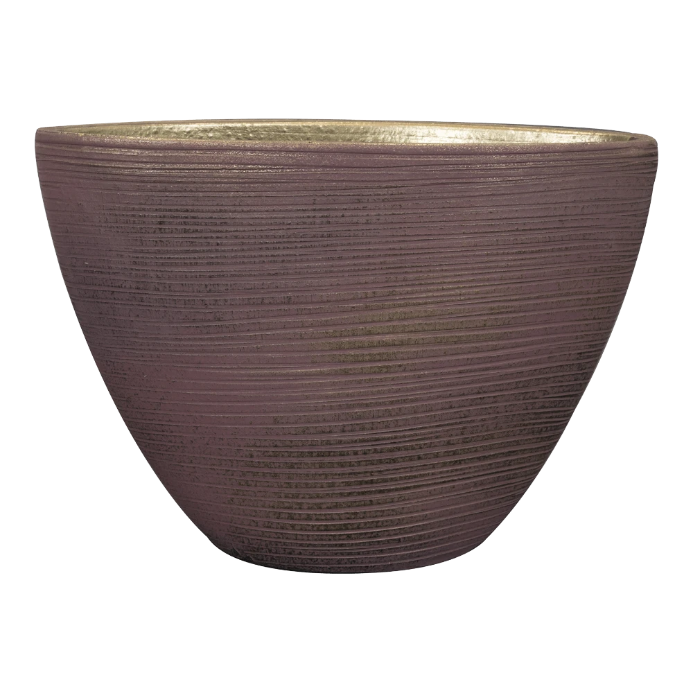 Bloempot Lydia ovaal - l33 x b16 x h25cm - Shiny Purple Bloempot Lydia Ovaal - L33 X B16 X H25cm - Shiny Purple -Bloempot Kortings Winkel