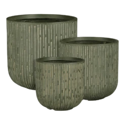 Bloempot Malmo - D37 X H36,5cm - Groen -Bloempot Kortings Winkel bloempot malmo groen bloempot 2 3