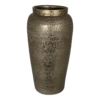 Bloempot Marrakesh Hoog - D19 X H45cm - Zilver Goud 1 Bloempot Marrakesh Hoog - D19 X H45cm - Zilver Goud -Bloempot Kortings Winkel bloempot marrakesh hoog d19xh45cm zilver goud bloempot 1 1