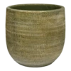 Bloempot Miami - D33 X H31cm - Groen Cement