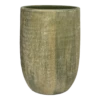 Bloempot Miami Hoog - D29 X H50cm - Groen Cement 2 Bloempot Miami Hoog - D29 X H50cm - Groen Cement -Bloempot Kortings Winkel bloempot miami hoog d29xh50cm groen cement bloempot 1 1