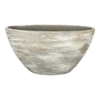 Bloempot Miami Ovaal - L41 X D19 X H22cm - Grijs