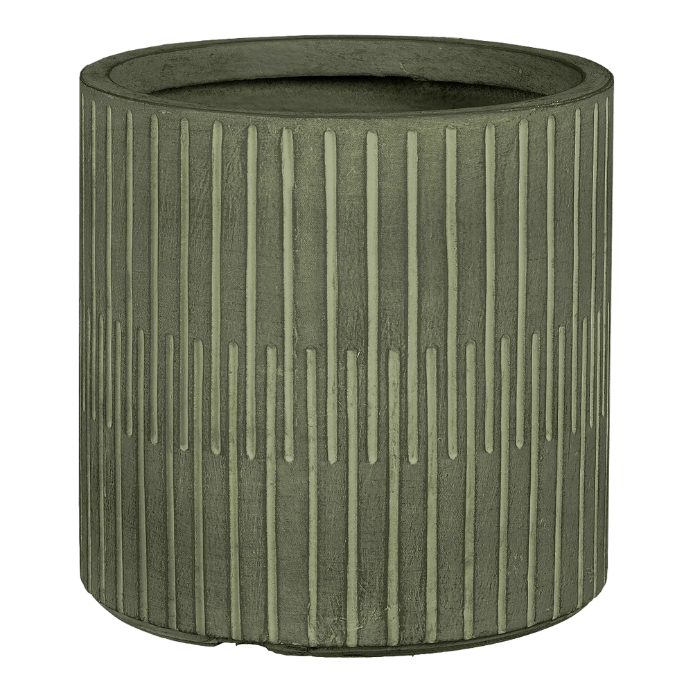 Bloempot Oslo - d37 x h36,5cm - Groen Bloempot Oslo - D37 X H36,5cm - Groen -Bloempot Kortings Winkel bloempot oslo groen bloempot 1 1