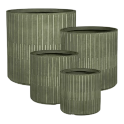 Bloempot Oslo - D44,5 X H44cm - Groen -Bloempot Kortings Winkel bloempot oslo groen bloempot 2