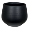 Bloempot Petra - D39 X H35cm - Mat Zwart -Bloempot Kortings Winkel bloempot petra d39xh35cm mat zwart bloempot 1