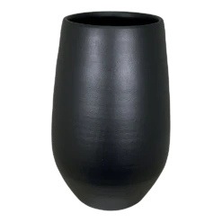 Bloempot Petra Hoog - D27 X H45cm - Mat Zwart