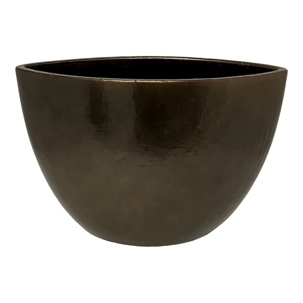 Bloempot Petra ovaal - l33 x b17 x h24cm - Koper Bloempot Petra Ovaal - L33 X B17 X H24cm - Koper -Bloempot Kortings Winkel