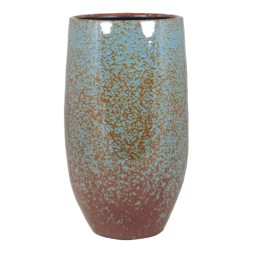 Bloempot Sepp hoog - d20 x h45cm - Blauw Bloempot Sepp Hoog - D20 X H45cm - Blauw -Bloempot Kortings Winkel