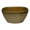 Bloempot Shanon Ovaal - L28 X B18 X H14cm - Mat Goud -Bloempot Kortings Winkel bloempot shanon ovaal l28 x b18 x h14cm mat goud bloempot 1 1