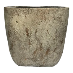 Bloempot Shanon Ovaal - L38 X B16 X H38cm - Cream