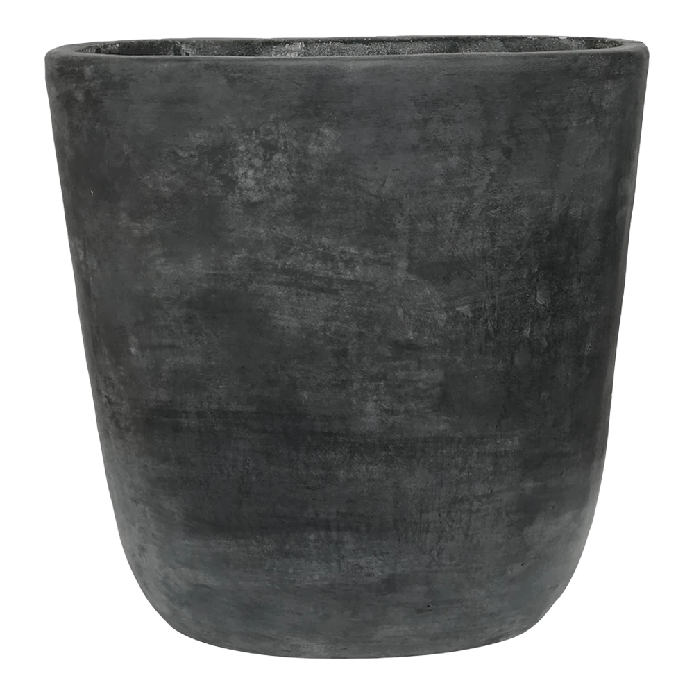 Bloempot Shanon Ovaal - L38 X B16 X H38cm - Load Grey -Bloempot Kortings Winkel