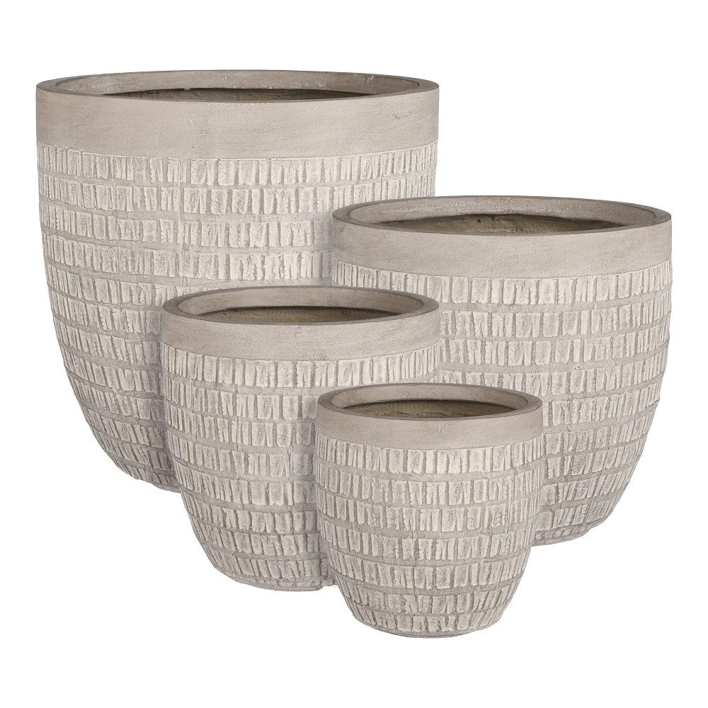Bloempot Tallinn - d25,5 x h26cm - Taupe Bloempot Tallinn - D25,5 X H26cm - Taupe -Bloempot Kortings Winkel bloempot tallinn taupe bloempot 1 1