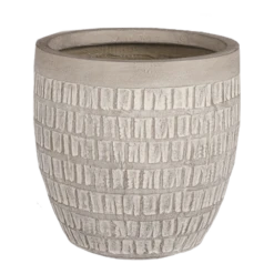 Bloempot Tallinn - D31 X H31cm - Taupe -Bloempot Kortings Winkel bloempot tallinn taupe bloempot 1 1 3