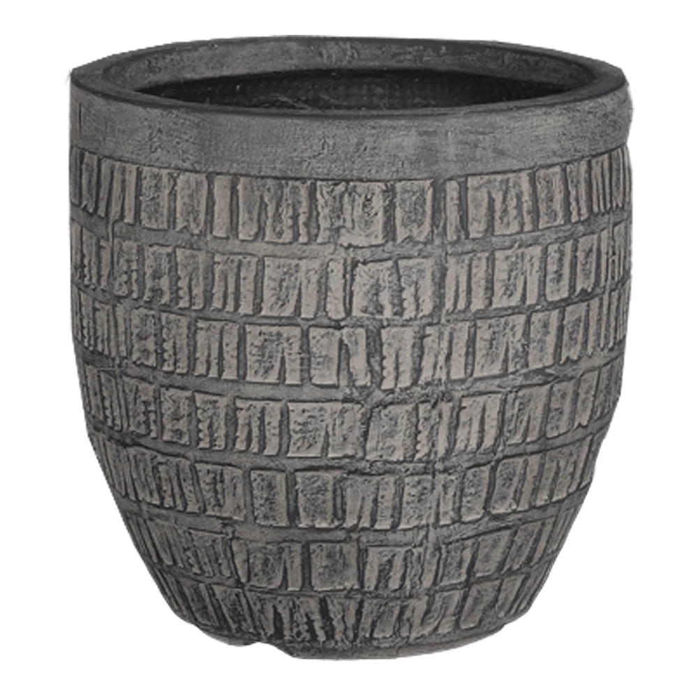 Bloempot Tallinn - d25,5 x h26cm - Zwart-grijs Bloempot Tallinn - D25,5 X H26cm - Zwart-grijs -Bloempot Kortings Winkel bloempot tallinn zwart grijs bloempot 1 1 1