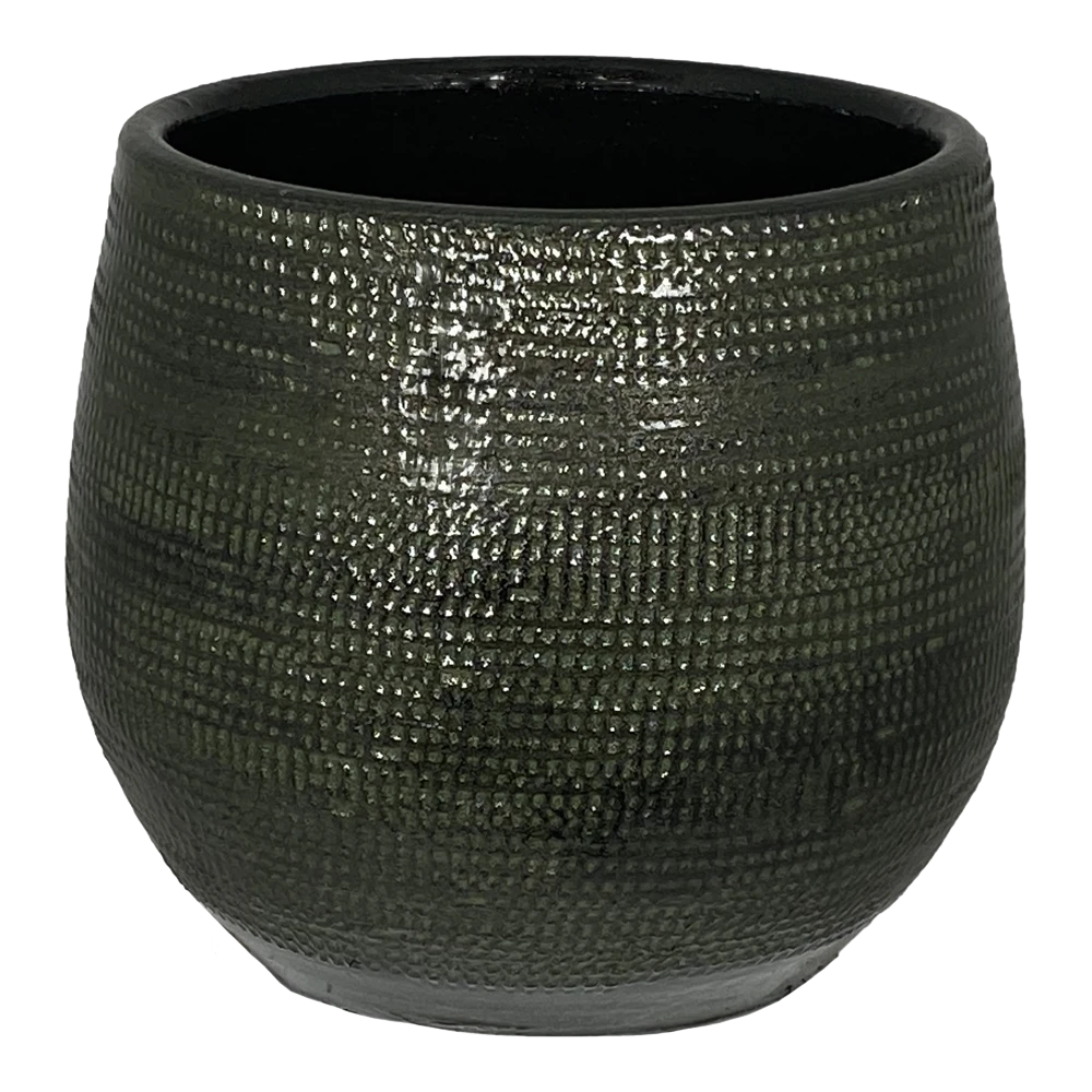 Bloempot Tokio - d28 x h26cm - Groen Bloempot Tokio - D28 X H26cm - Groen -Bloempot Kortings Winkel bloempot tokio groen bloempot 1 1 2