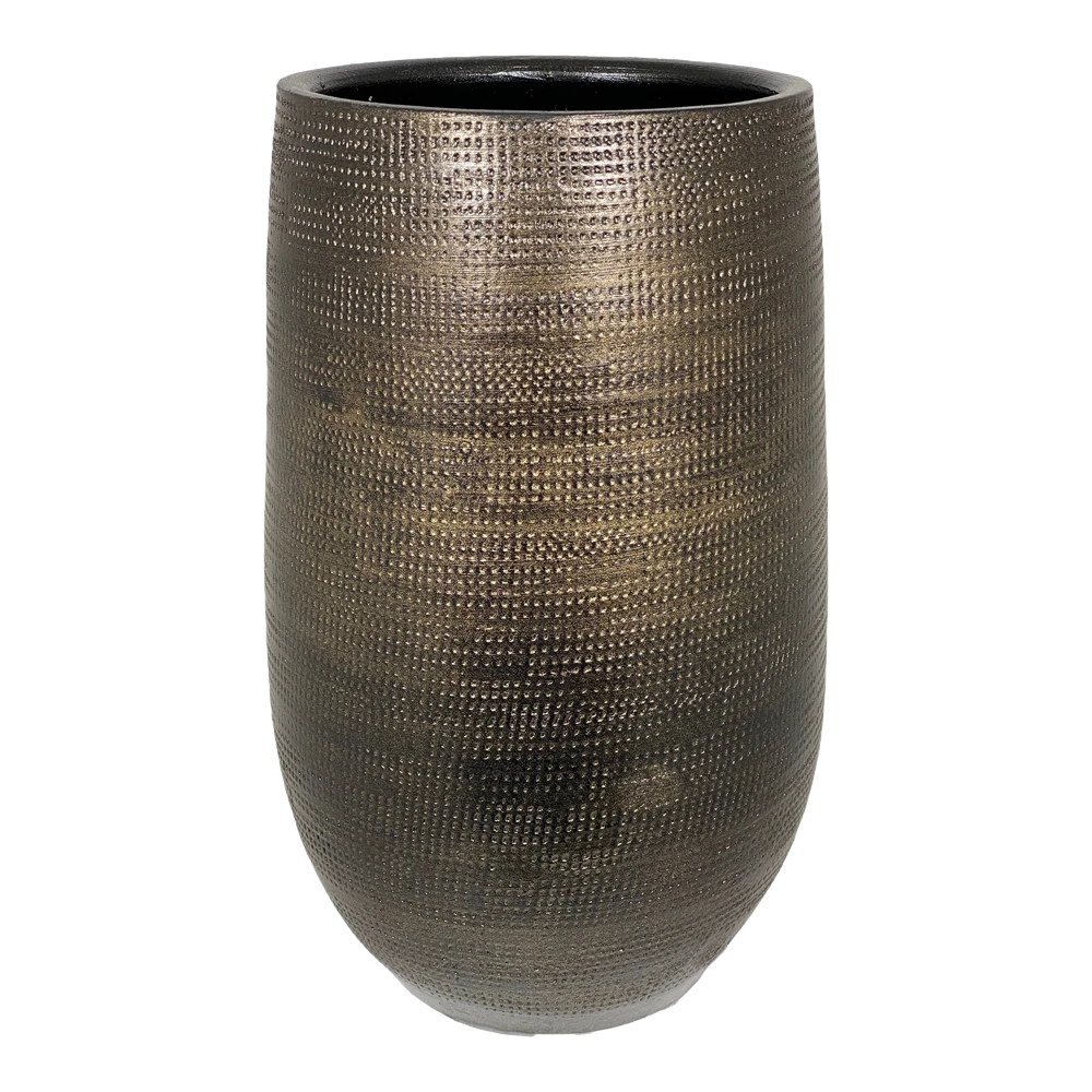 Bloempot Tokio hoog - d38 x h90cm - Goud Bloempot Tokio Hoog - D38 X H90cm - Goud -Bloempot Kortings Winkel bloempot tokio vaas goud bloempot 1 1