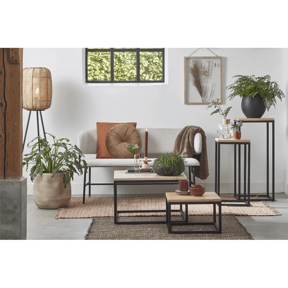 Bloempot Victor - h45 x d49cm - Donker bruin Bloempot Victor - H45 X D49cm - Donker Bruin -Bloempot Kortings Winkel