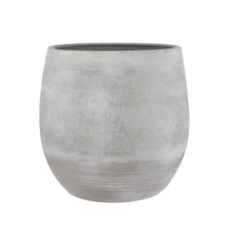 Bloempot Victor - H45 X D49cm - Grijs