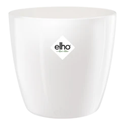 Bloempot Elho Brussels Diamond Rond 22cm - Wit -Bloempot Kortings Winkel brussels diamond rond 22cm bloempot wit 4 12