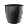 Bloempot Elho Brussels Diamond Rond 30cm - Metallic Zwart -Bloempot Kortings Winkel brussels diamond rond 30cm bloempot metallic zwart 1 9