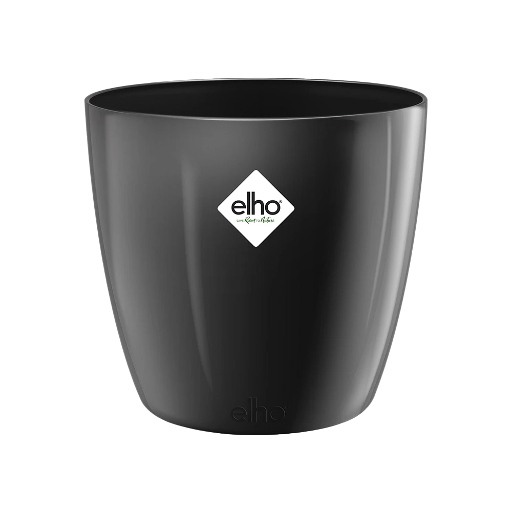 Bloempot Elho Brussels Diamond rond 30cm - Metallic zwart Bloempot Elho Brussels Diamond Rond 30cm - Metallic Zwart -Bloempot Kortings Winkel brussels diamond rond 30cm bloempot metallic zwart 4 9