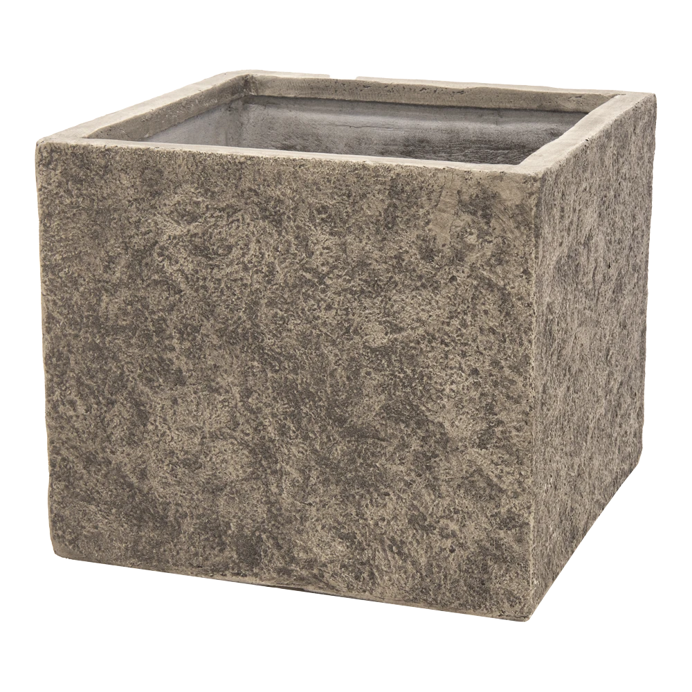 Plantenbak Colorado Cubi - l44 x b44 x h38cm - Grijs Plantenbak Colorado Cubi - L44 X B44 X H38cm - Grijs -Bloempot Kortings Winkel colorado cubi grey w44h38 plantenbak 1