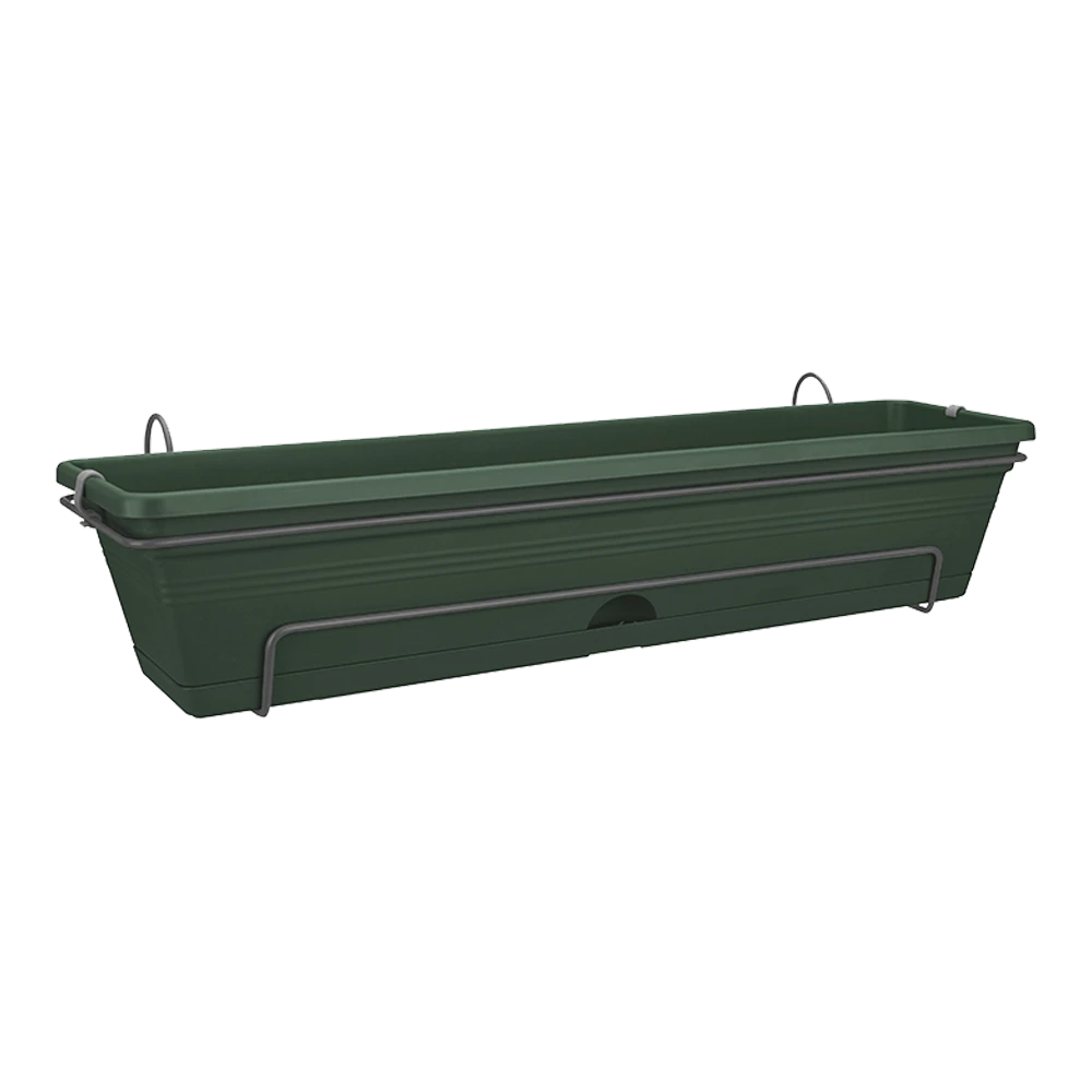 Balkonbak Elho Green Basics allin1 70cm - Bladgroen Balkonbak Elho Green Basics Allin1 70cm - Bladgroen -Bloempot Kortings Winkel green basics balkonbak allin1 70cm plantenbak bladgroen 1 4